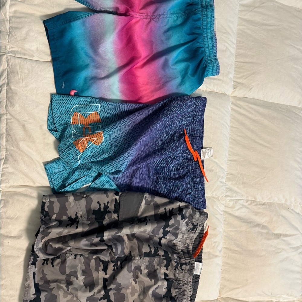 Nike Kids Shorts Set - Multicolor, Blue, Gray